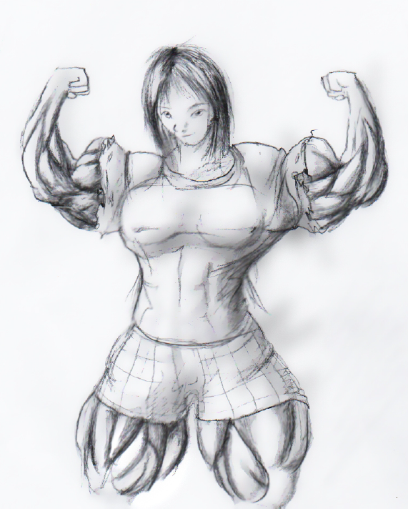 College Girl Muscle